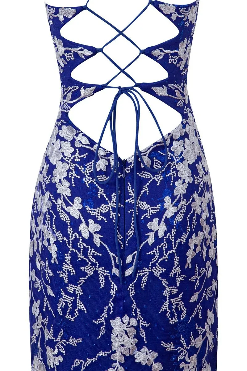 Sheath Short Spaghetti Straps Lace Homecoming Dresses
