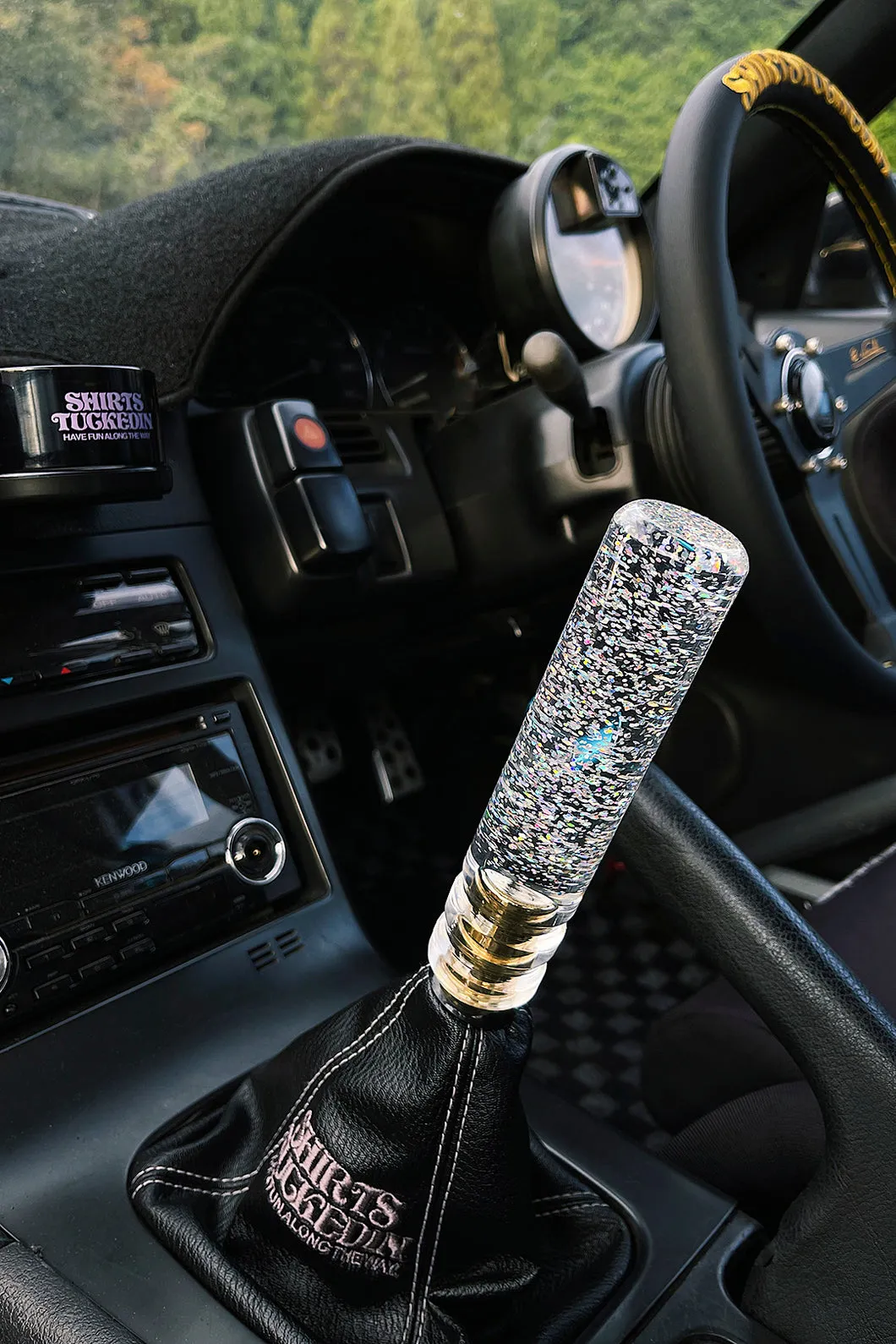 SHIRTSTUCKEDIN DRIVING FORCE RAINBOW CRYSTAL SHIFT KNOBS