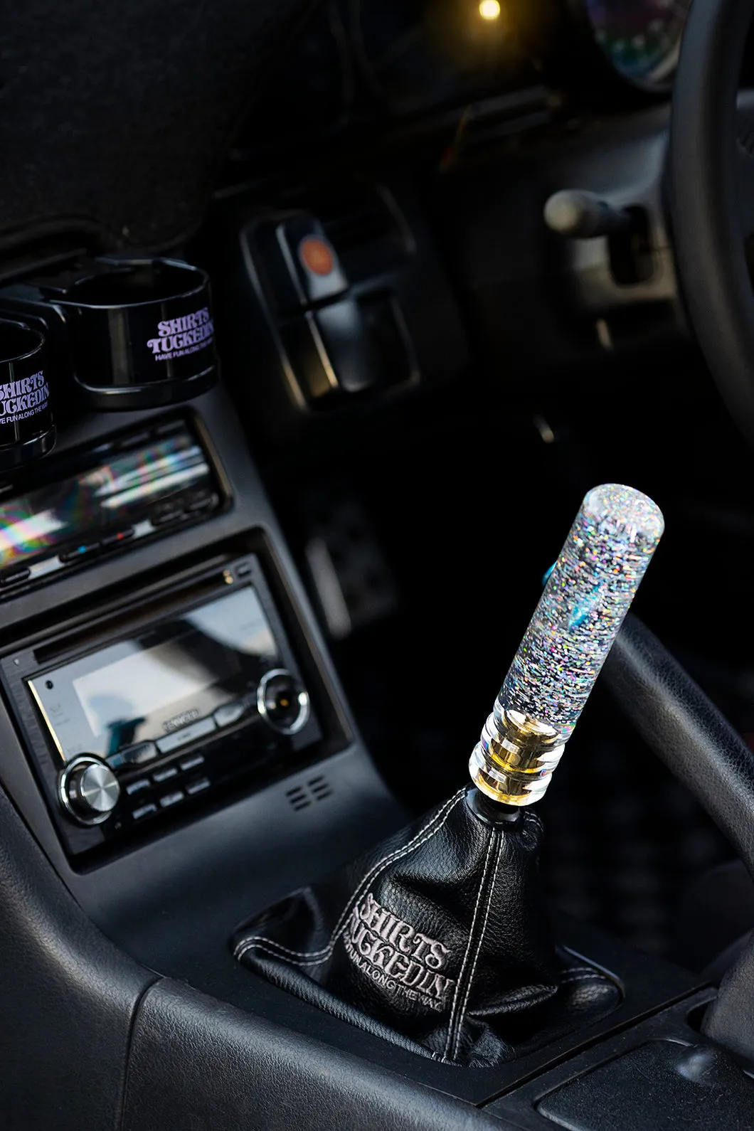 SHIRTSTUCKEDIN DRIVING FORCE RAINBOW CRYSTAL SHIFT KNOBS