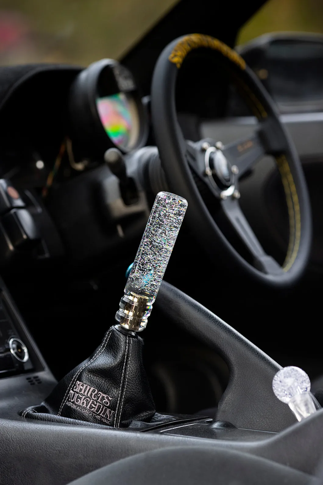 SHIRTSTUCKEDIN DRIVING FORCE RAINBOW CRYSTAL SHIFT KNOBS