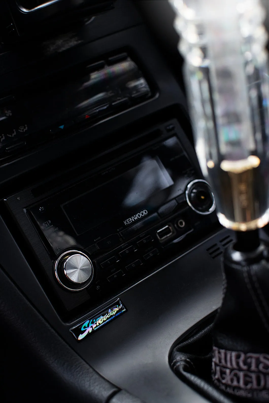 SHIRTSTUCKEDIN DRIVING FORCE RAINBOW CRYSTAL SHIFT KNOBS
