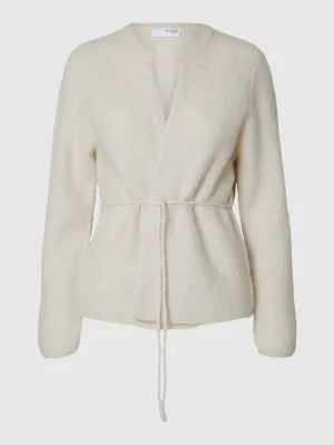 Sia Belted Wool Cradigan