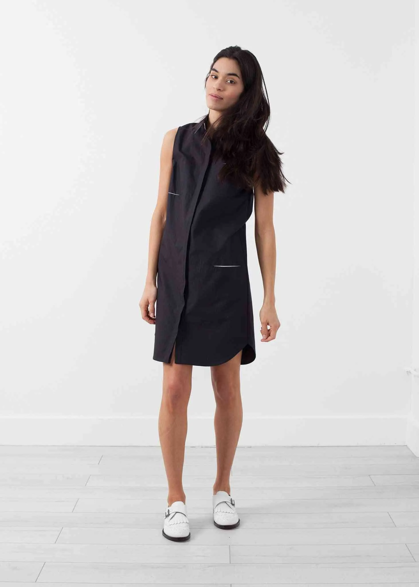 Sleeveless Hidden Pocket Dress