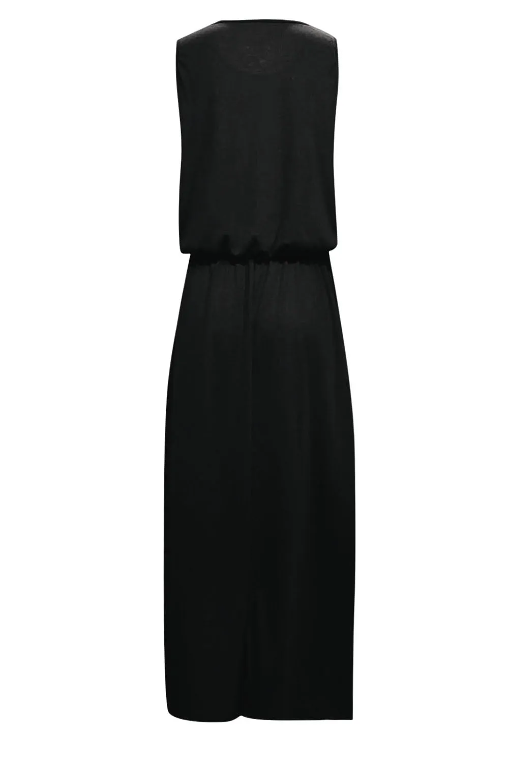 Smocked Empire Waist Shift Dress with Ruffled Sleeves and Abstract Print
