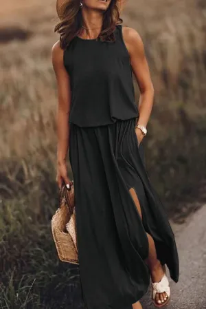 Smocked Empire Waist Shift Dress with Ruffled Sleeves and Abstract Print