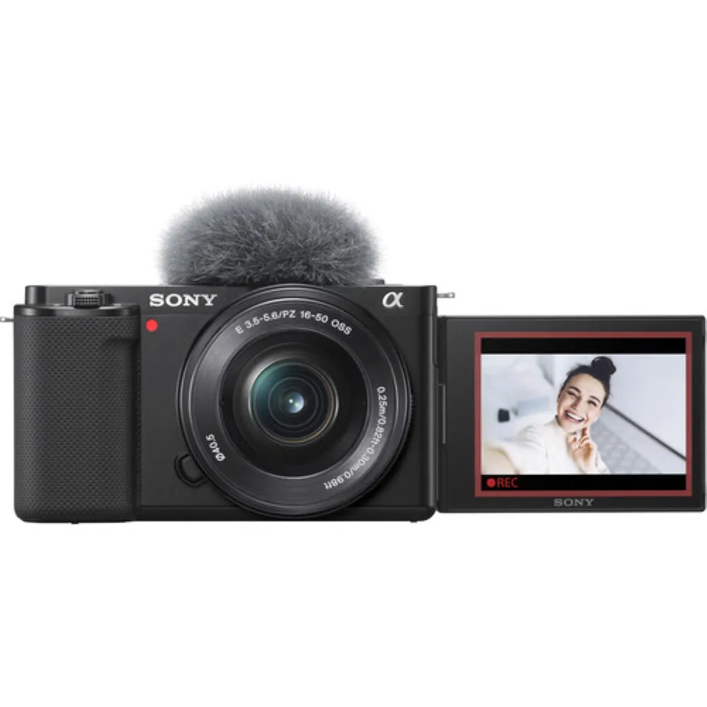 Sony ZV-E10 Mirrorless Camera with 16-50mm Lens | Black