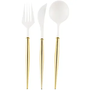 Sophistiplate Bella Assorted Plastic Cutlery (24 pc)