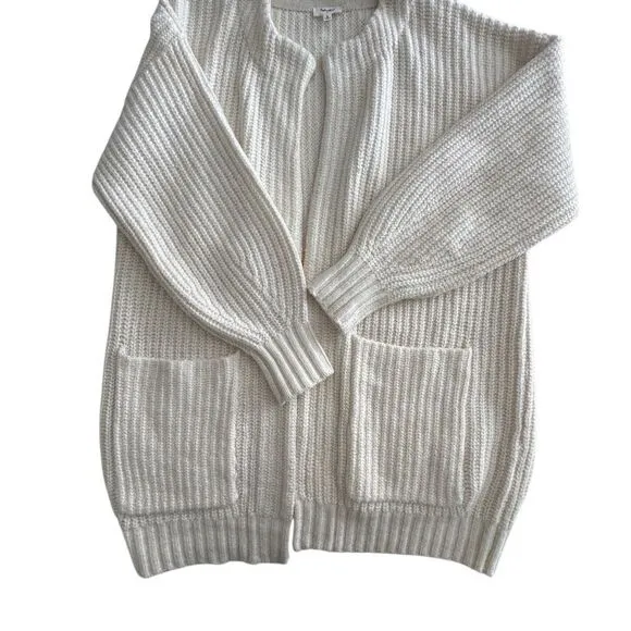 Splendid x @Cellajaneblog Open Cardigan S White