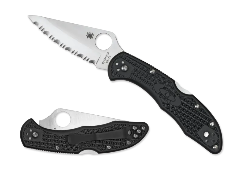 Spyderco - Delica 4 Frn Black