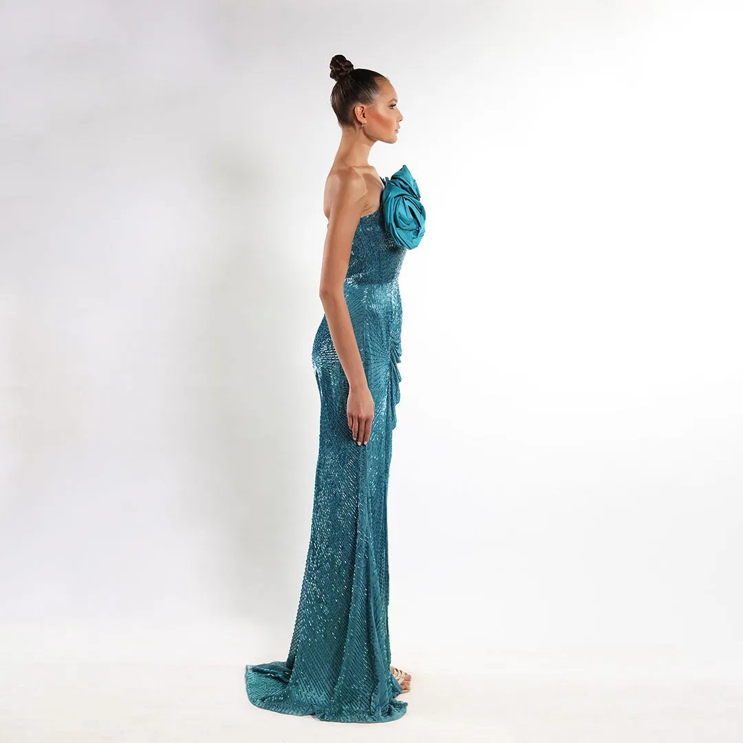 Starry Blue Dress