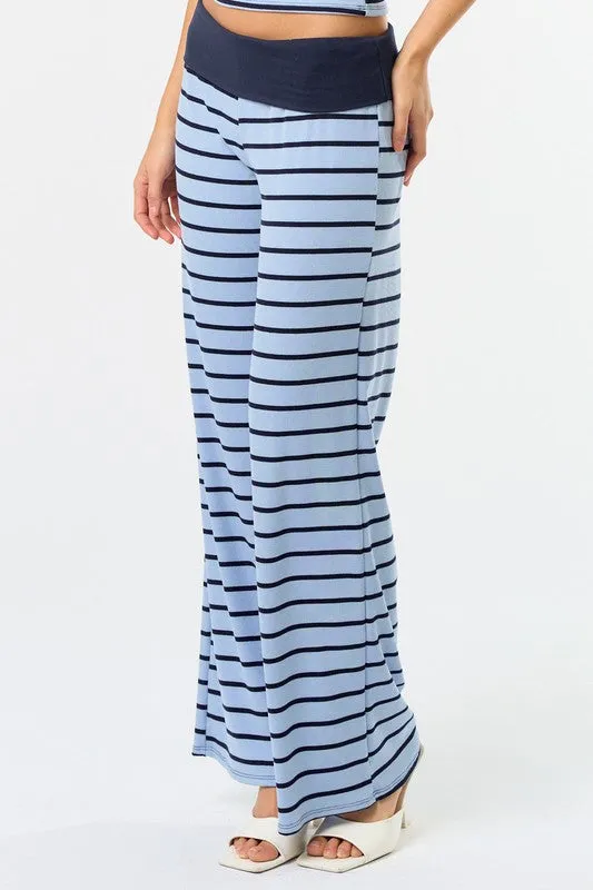 Striped Pants Set