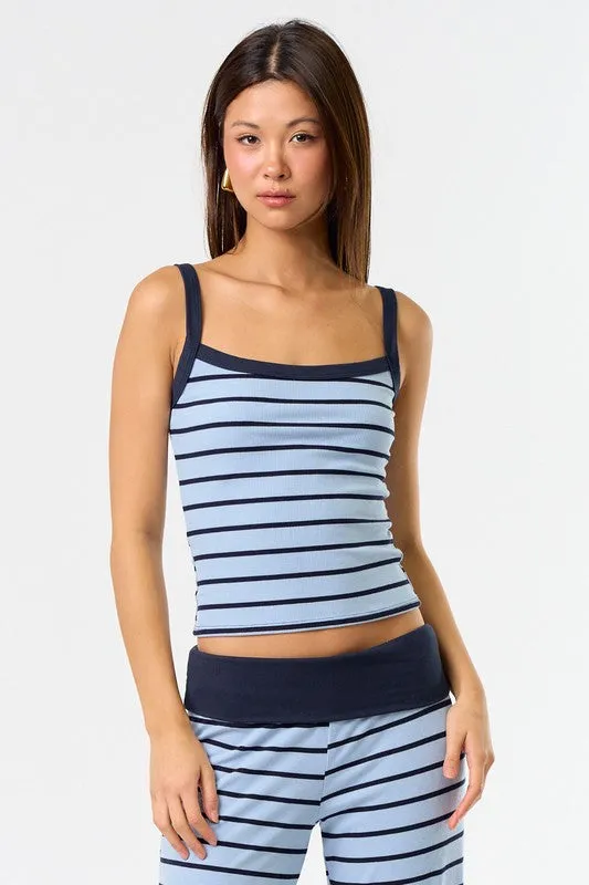 Striped Pants Set