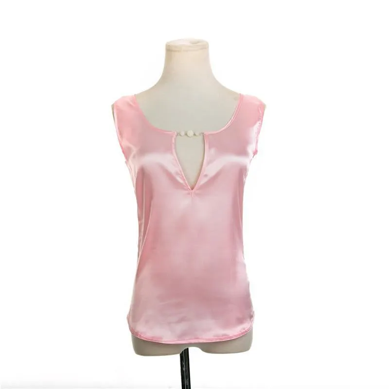 Style Low V-neck Sleeveless Womens Tank Top Loose Cotton Halter Women Tops 12 Colors S M L XL XXL XXXL