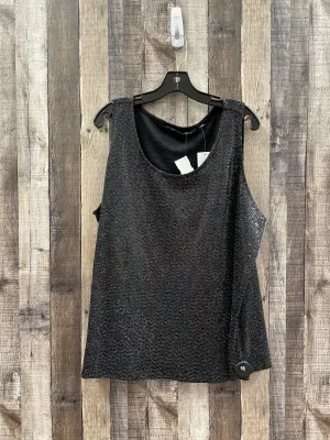 Tank Top By Cme In Black, Size: 3x