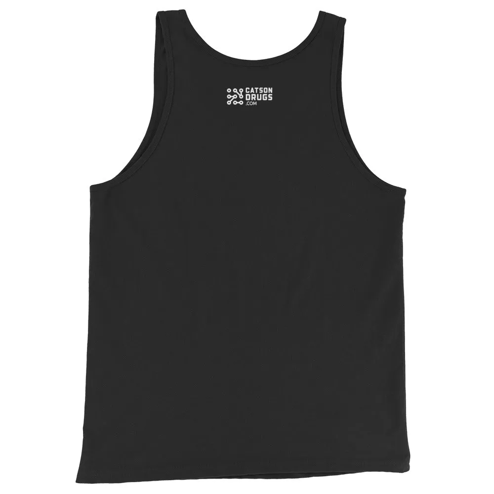 Techno Tank Top | Psychedelic Cat