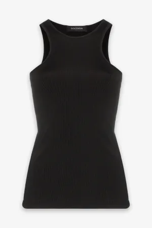 The Rib Tank in Black