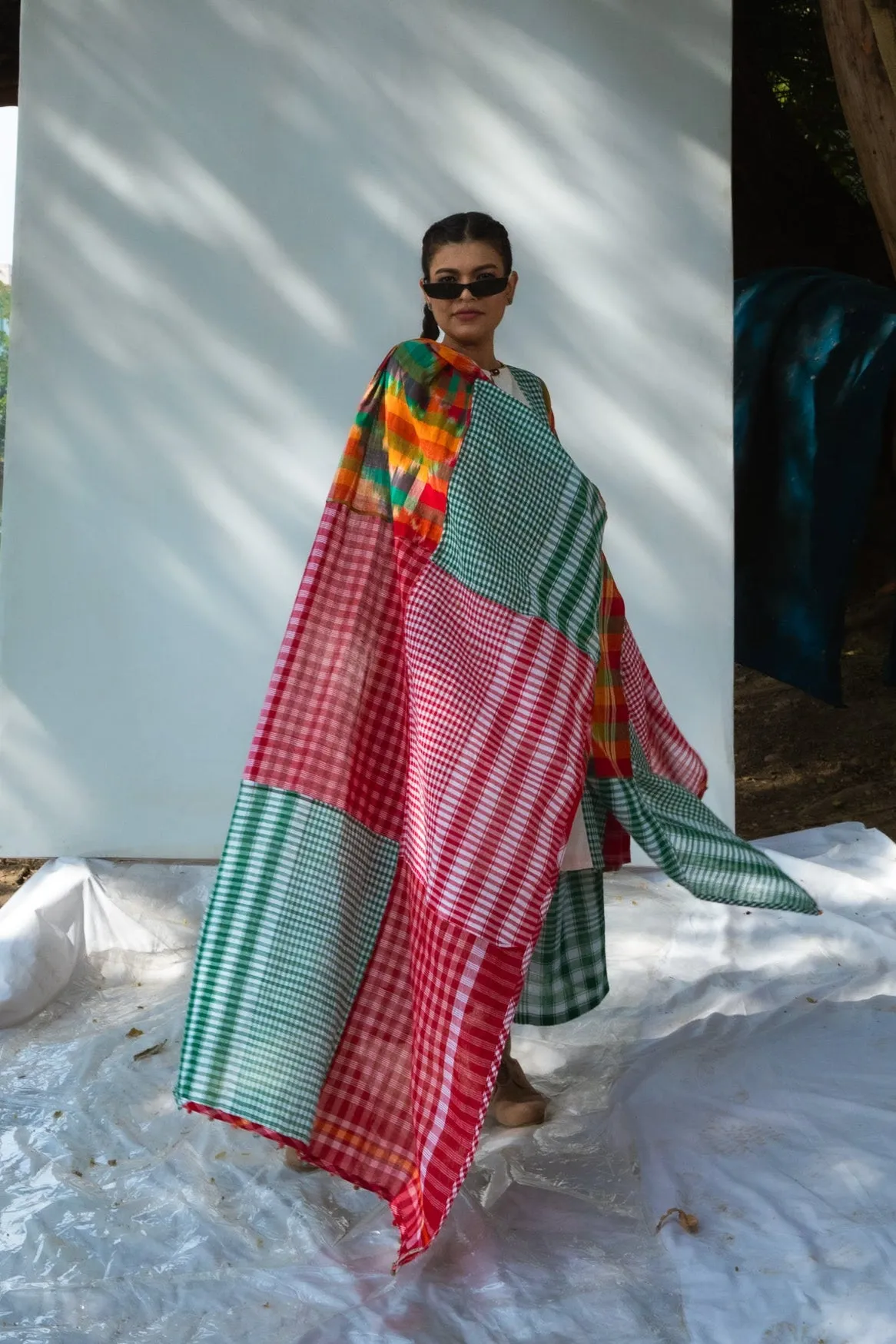 The Twirly Dress Set (Dress   Palazzo   Dupatta)