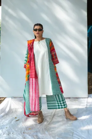 The Twirly Dress Set (Dress   Palazzo   Dupatta)