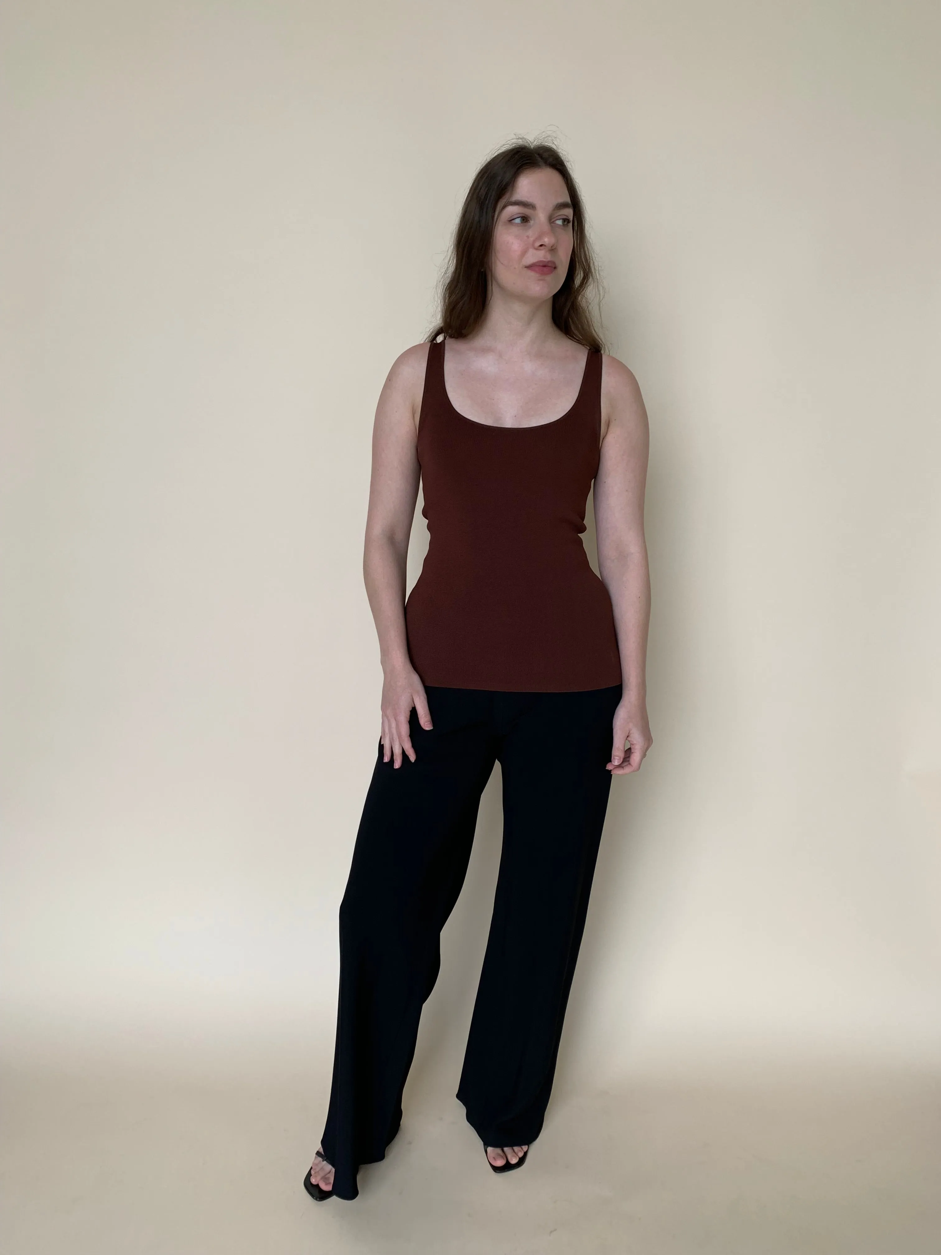 Totême brown tank