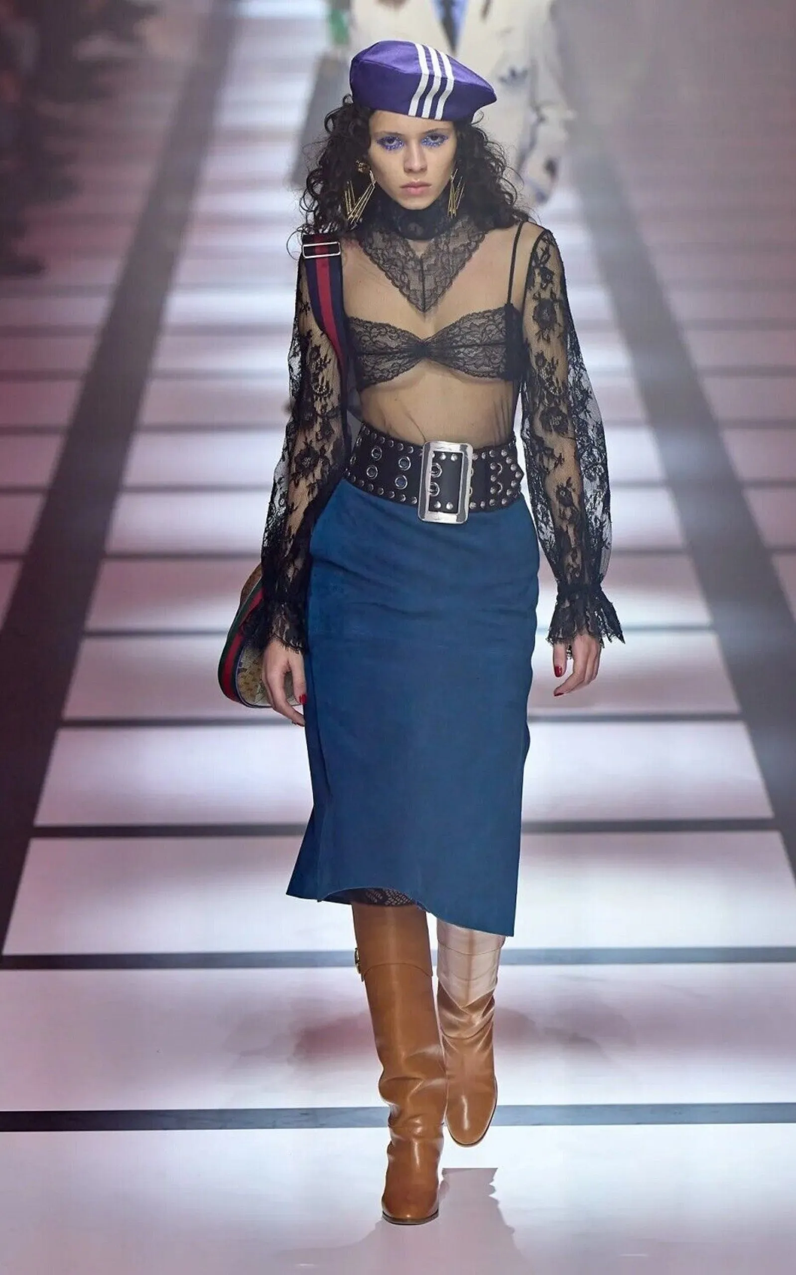 Tulle and Lace Shirt