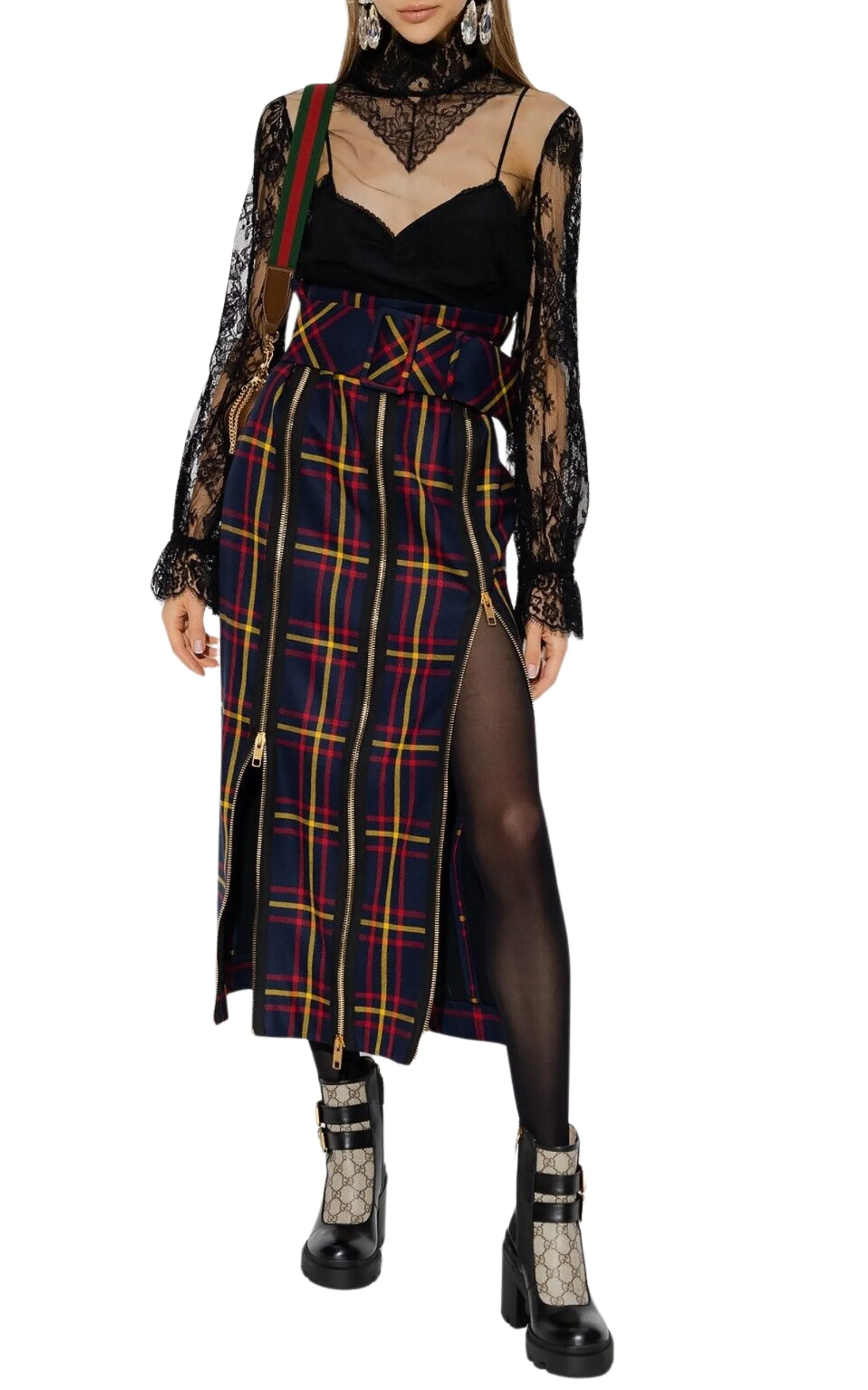 Tulle and Lace Shirt