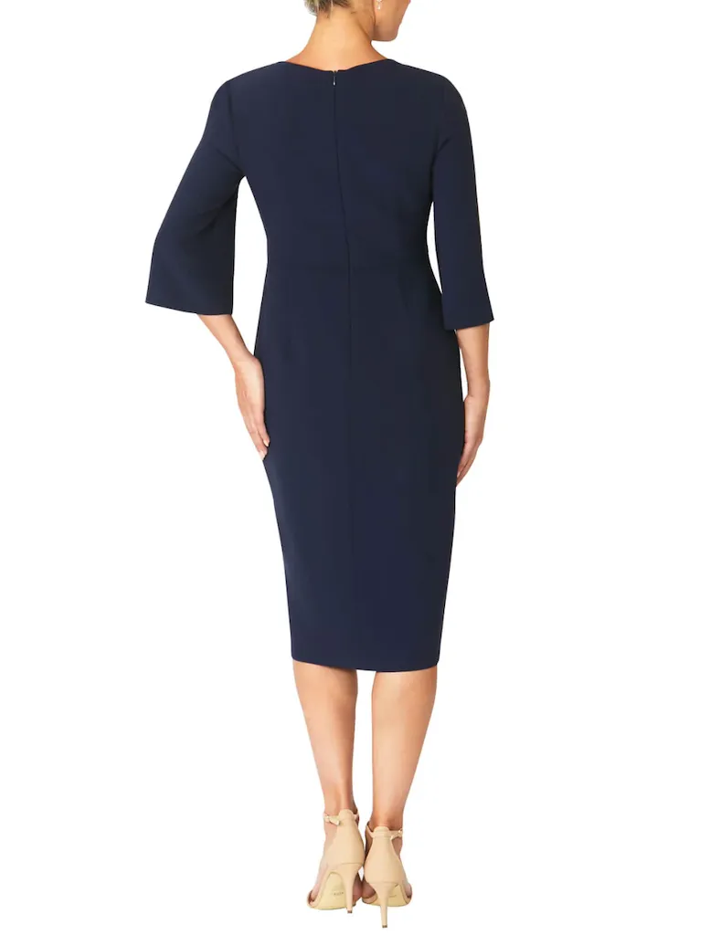 Turin Dress - Navy