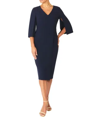 Turin Dress - Navy