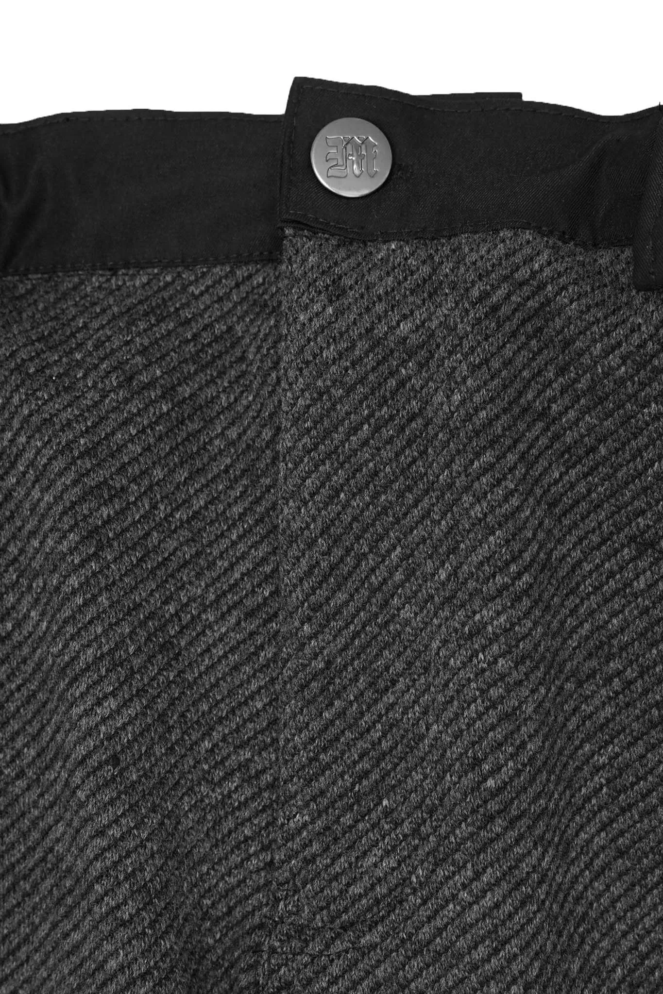 ULTRA WIDE PANTS IN PEWTER