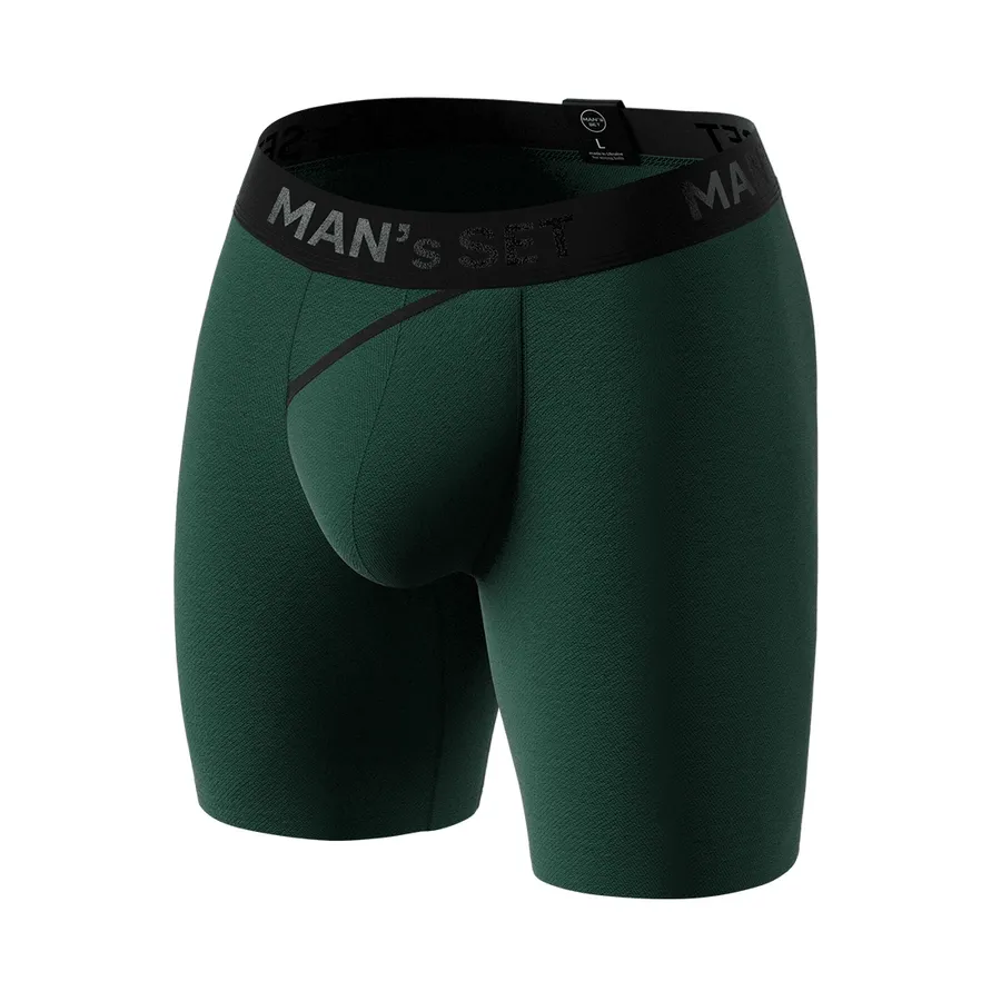 UltraSoft  Boxer Brief 7.6" OpenFly, Forest Green