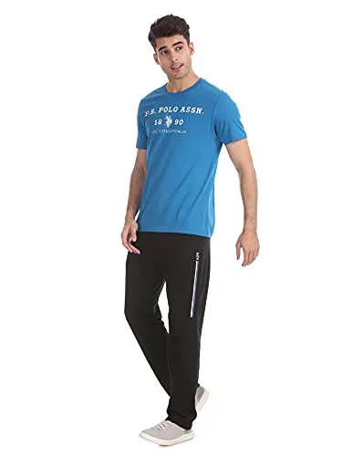U.S. Polo Assn. Men's Lounge Bottom (I673-002-PL-L_Black_Large)