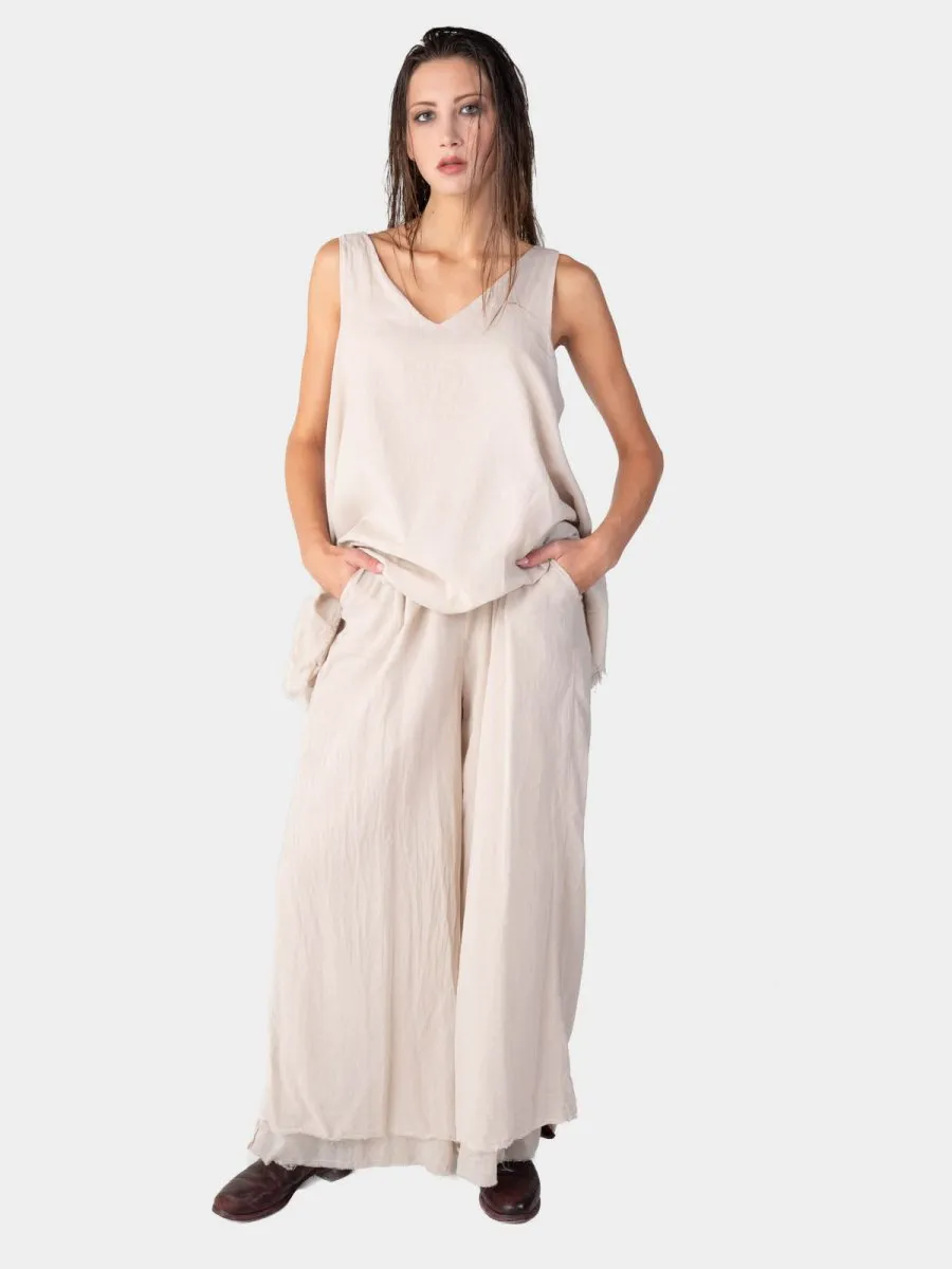 V-Neck Organic Cotton Tank Top