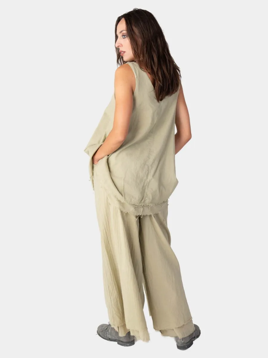 V-Neck Organic Cotton Tank Top