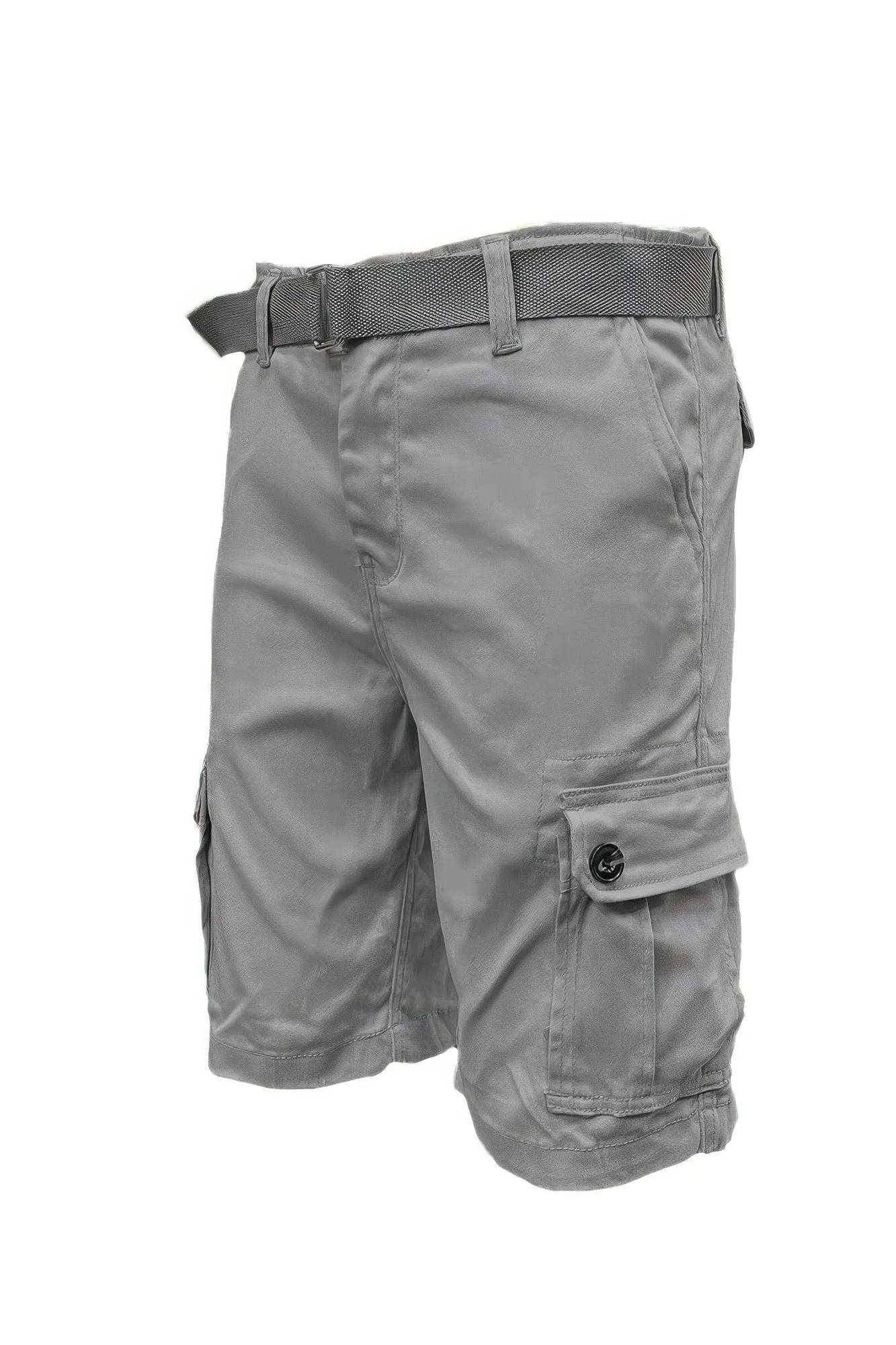 VacationGrabs Belted Summer Shorts for Men