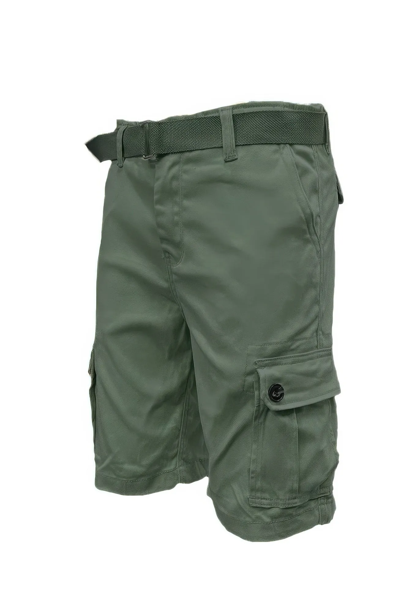 VacationGrabs Belted Summer Shorts for Men