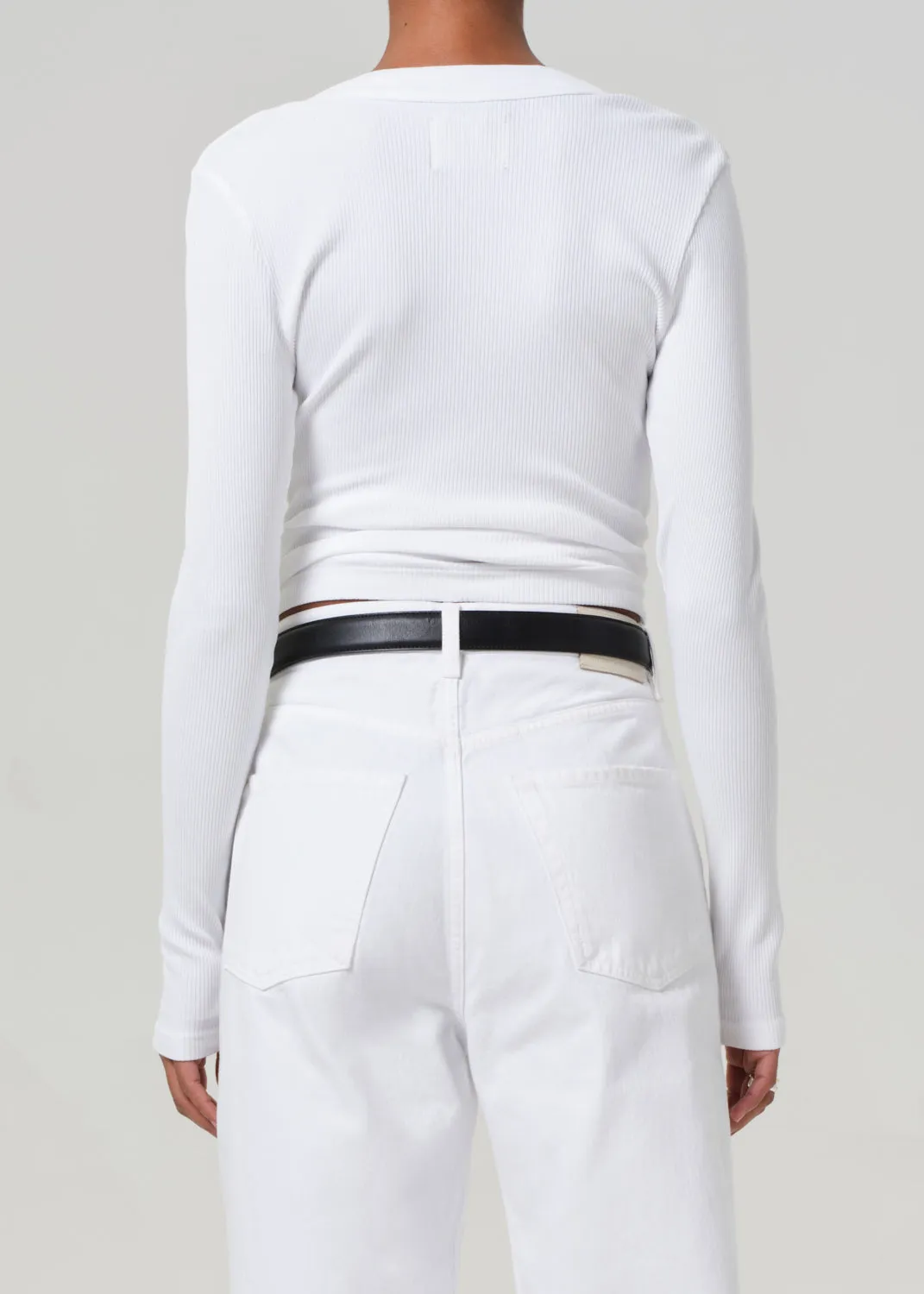 Varra Henley - White