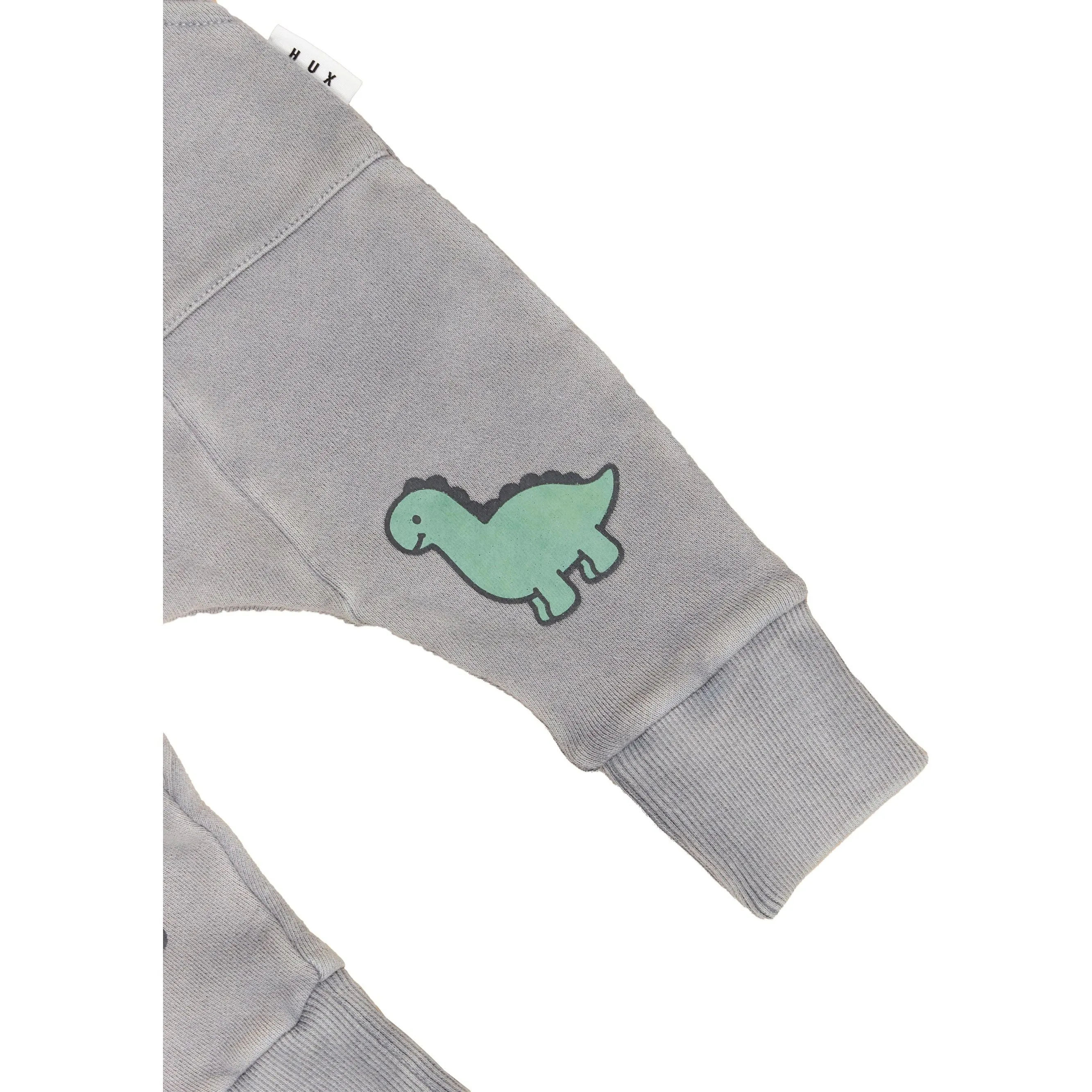 Vintage Grey Dino Drop Crotch Pant Washed Grey