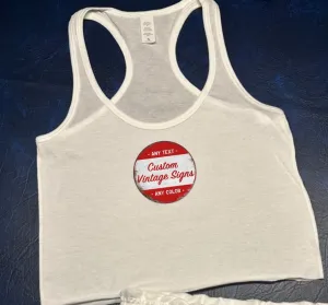 Vintage Patch Racerback Tank