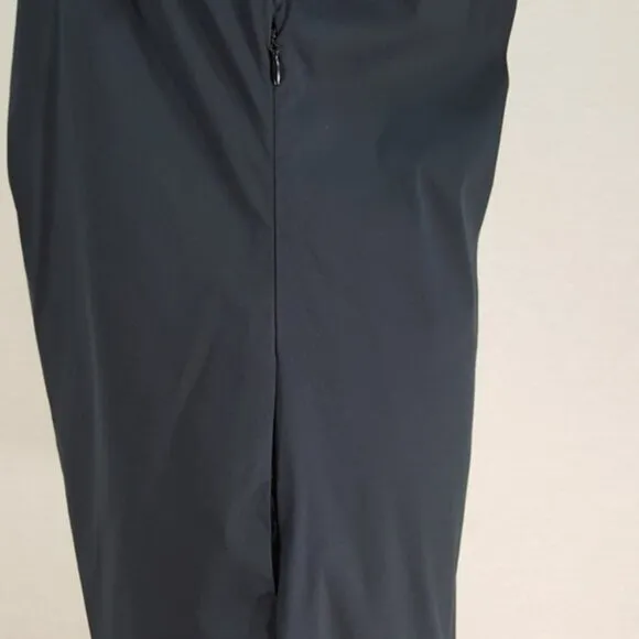 Walter Voulaz Italy Womens It 42 US 6 Shift Dress Black Corpcore Minimal Career