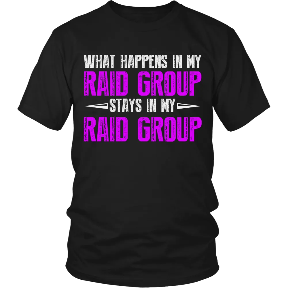 What Happens in my Raid Group Stays in my Raid Group (Men)