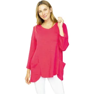 Women's Habitat Pocket V-Neck Tunic Rose