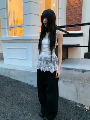 Y2K Lace Cami Top