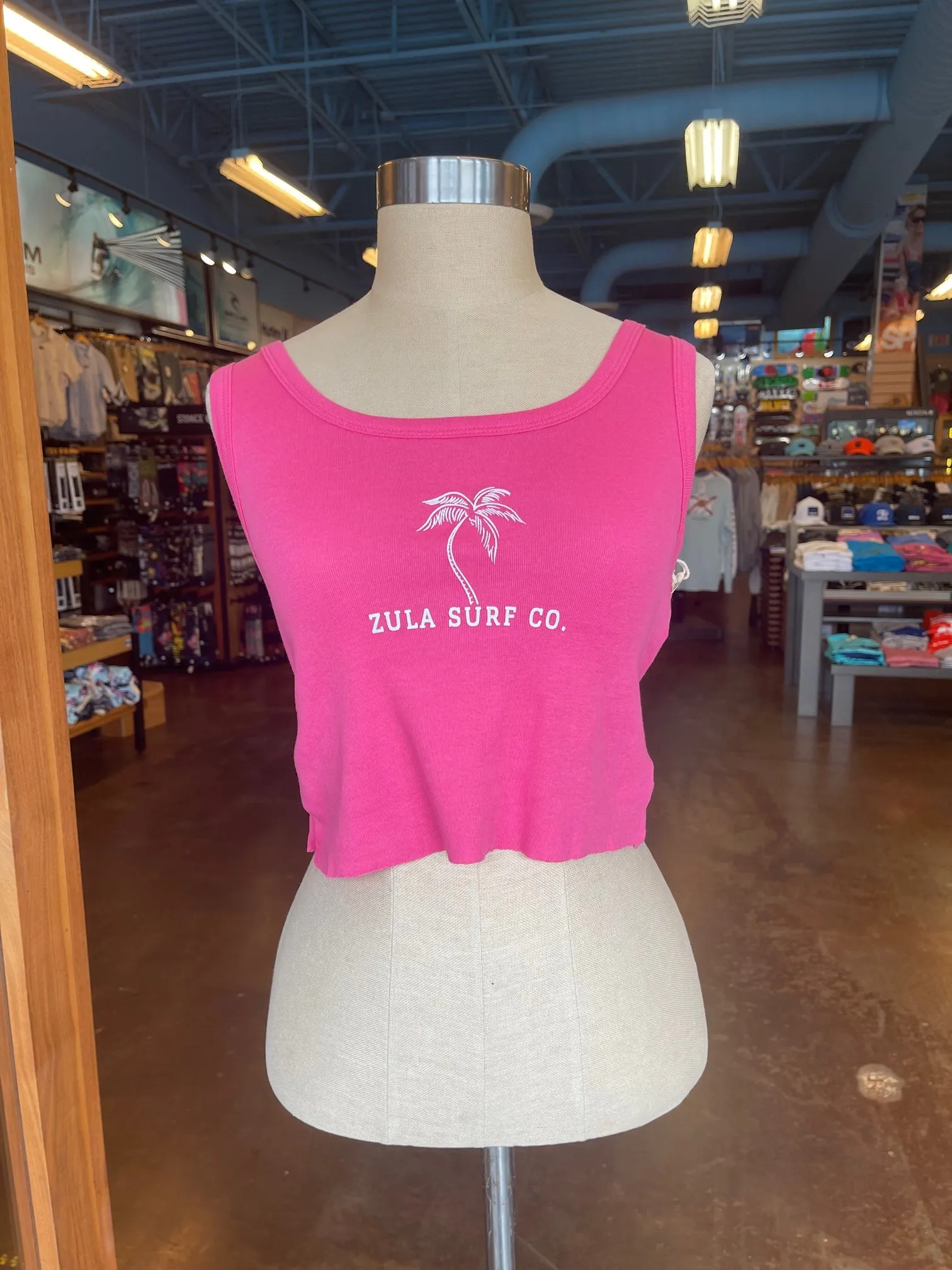Zula Surf Palm tree Tank Top